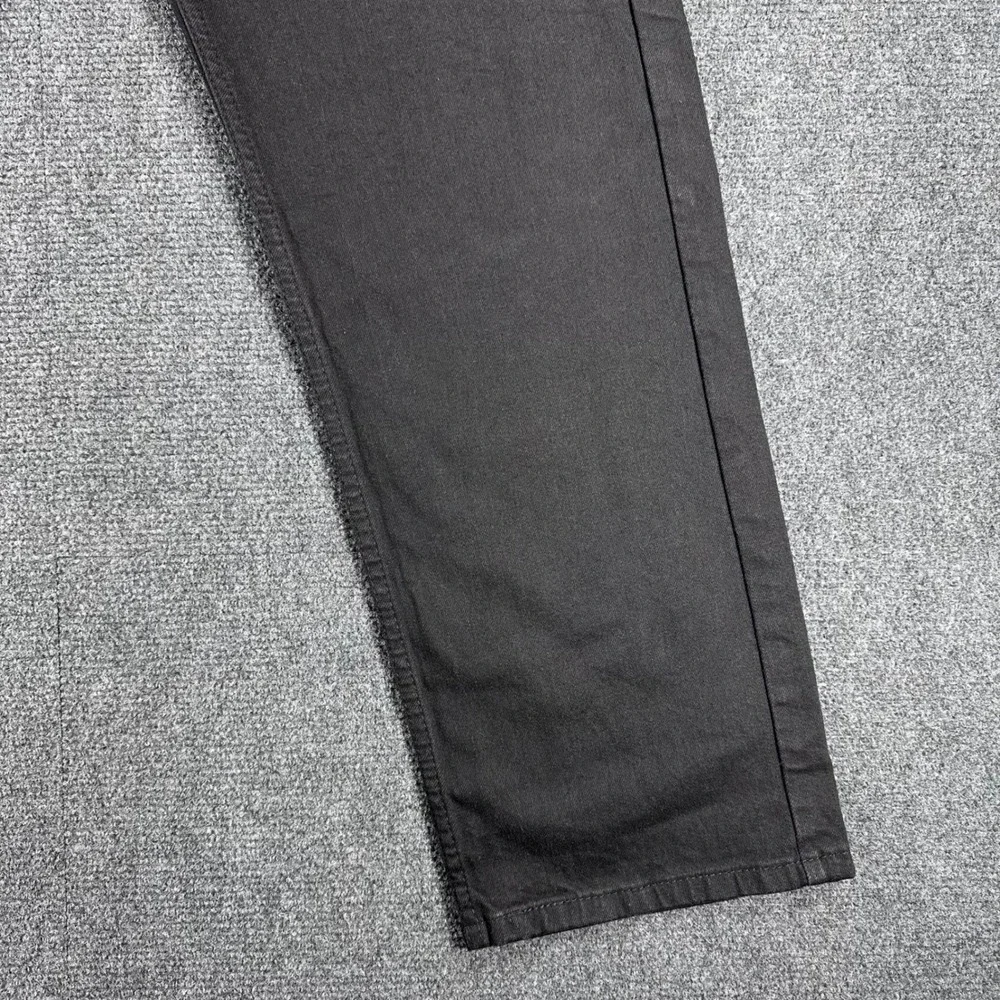 Levi's 505 Jeans Mens 36x29 W36 L29 Black Regular Fit Straight Leg Denim